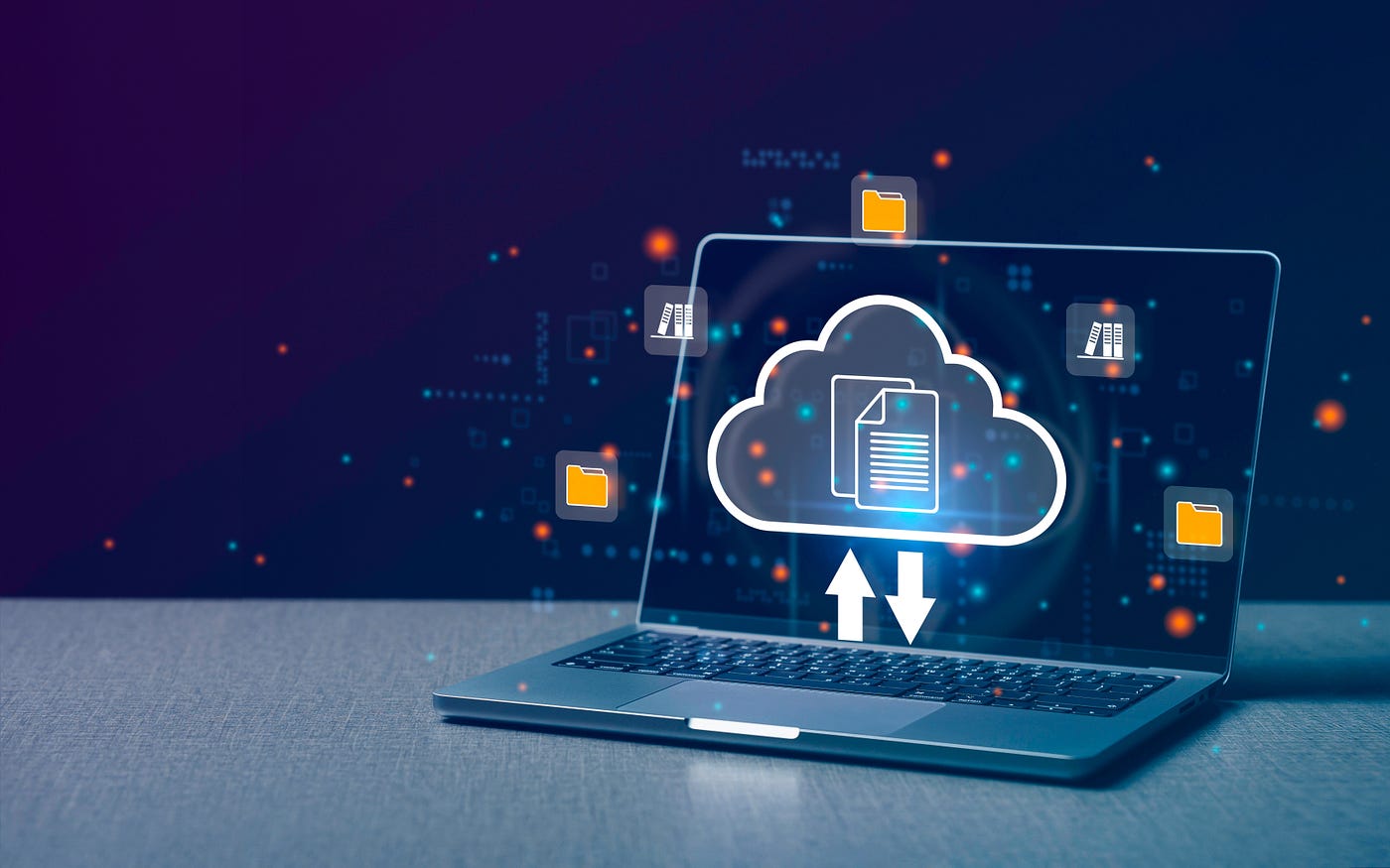 Hybrid backup storage